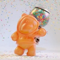 AR-медведь для продвижения песни Озуны
