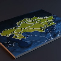 Карта филиалов в AR